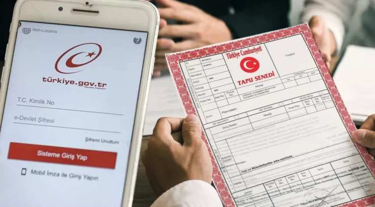 1 Şubat itibarıyla başlıyor! e-Devlet’ten onay vermeyen tapulu evini satamayacak