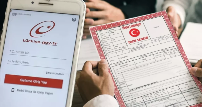 1 Şubat itibarıyla başlıyor! e-Devlet’ten onay vermeyen tapulu evini satamayacak